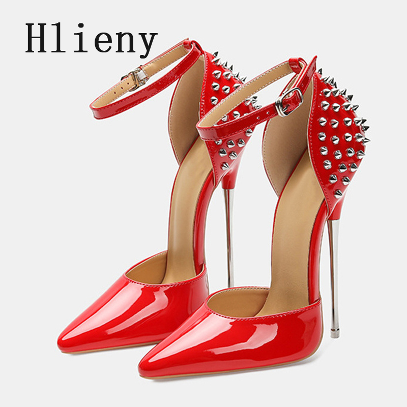 Men Shoes For Wedding - Hlieny Sexy Super Thin High Heels