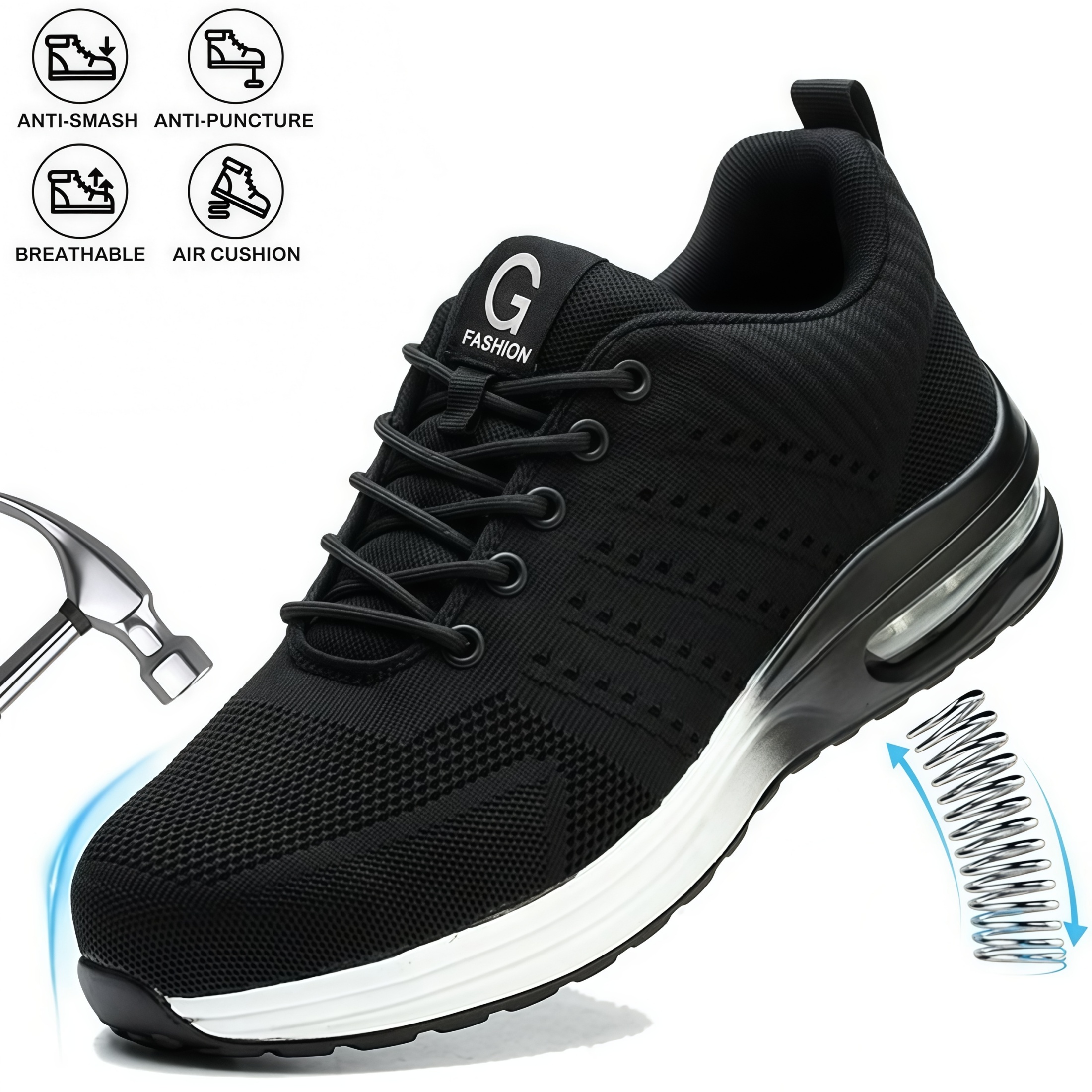 Men'S Shoes Comfort - Indestructible Safety Shoes For Women Steel