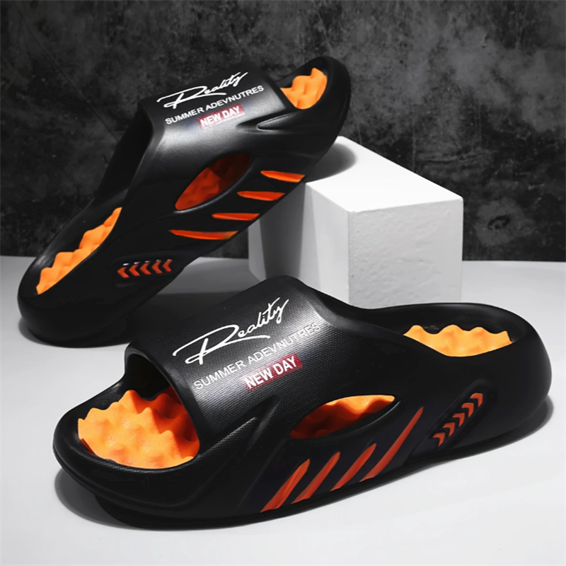 Men'S Shoes Daily Use - Men's Slippers EVA Non-slip Slides Fashion