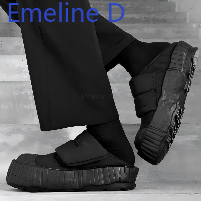 Step On Couple's Snow Boots Th - đánh giá và giá Men Shoes Velcro