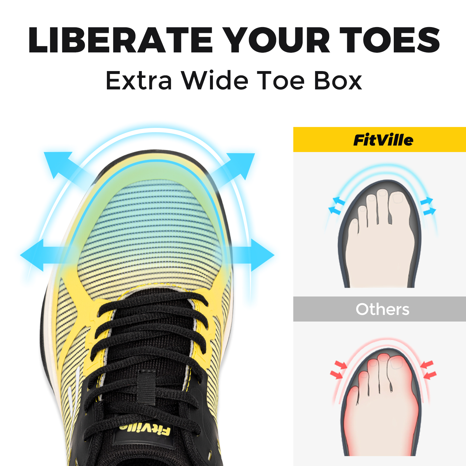 FitVille Wide Pickleball Shoes - đánh giá và giá Men'S Shoes Wide Width