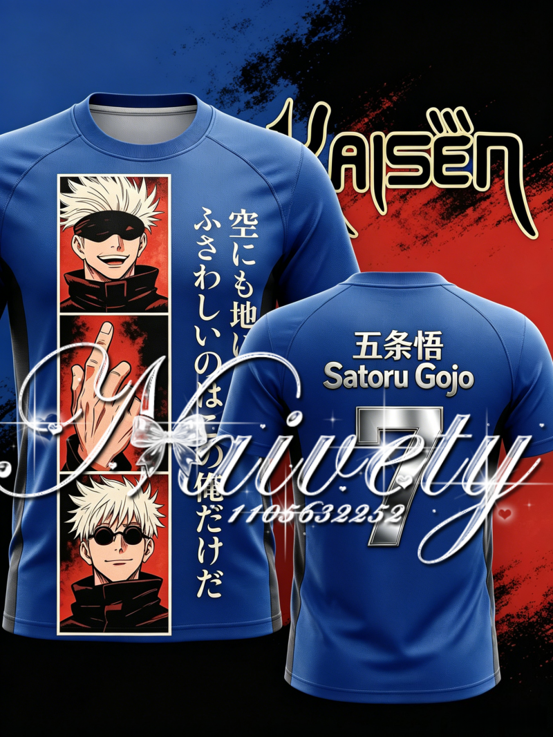 Jujutsu Kaisen Satoru Gojo Quo - đánh giá và giá Men Shoes Quotes