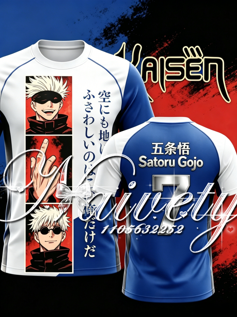 Jujutsu Kaisen Satoru Gojo Quo - đánh giá và giá Men Shoes Quotes