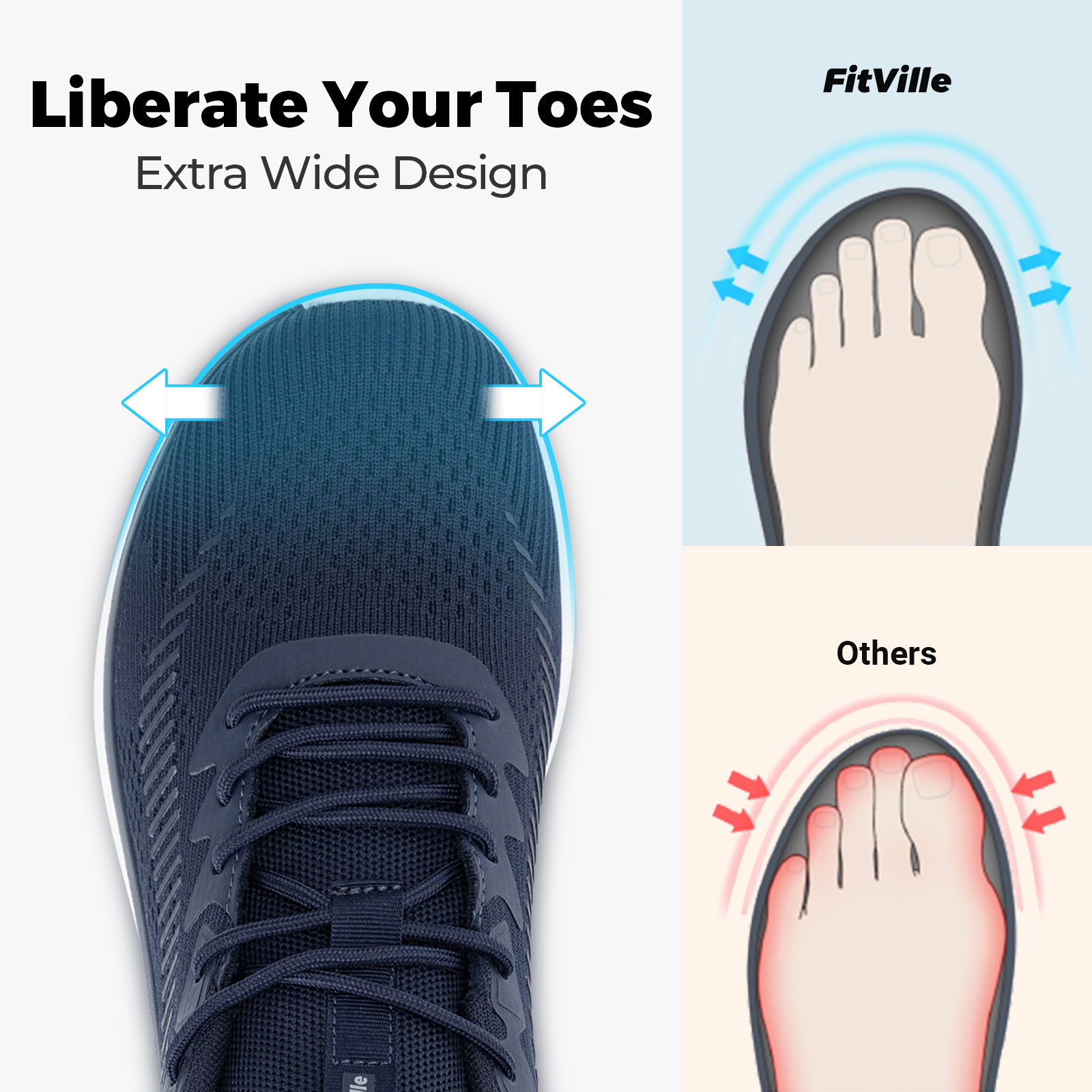 FitVille Men's Walking Shoes L - đánh giá và giá Men'S Shoes Wide Width