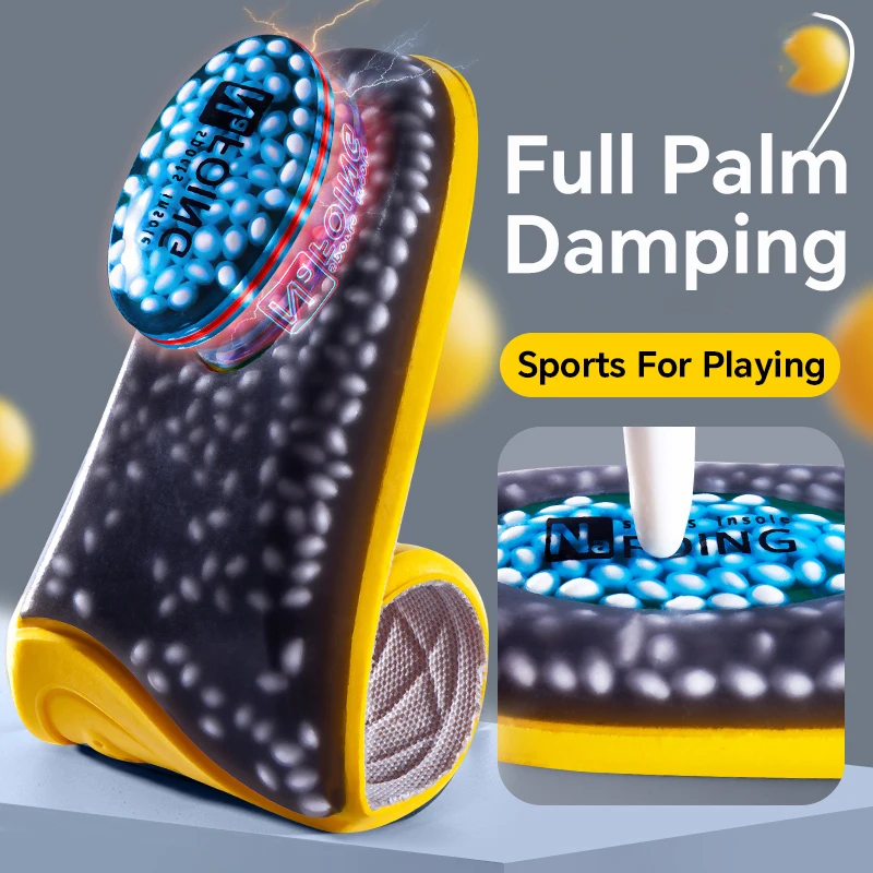 1Pair Sports Insoles for Shoes - đánh giá và giá Men Shoes Yellow