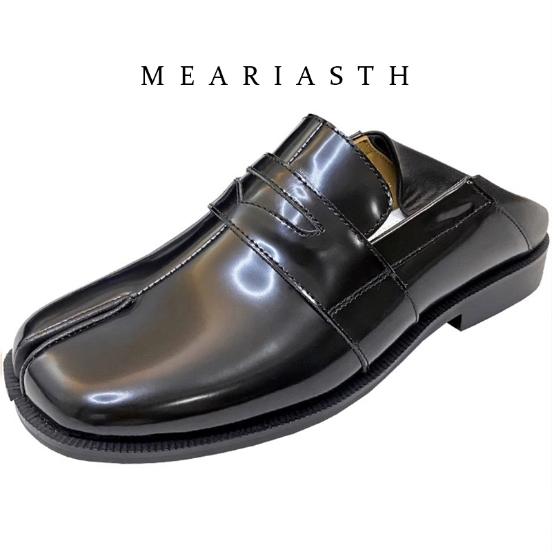 black Tabi Shoes Split Toe Pat - đánh giá và giá Men'S Shoes Wide Width