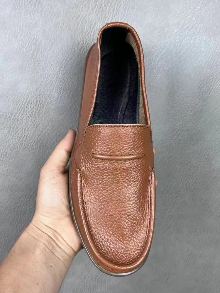 Low-Top Round Toe Men's Leathe - đánh giá và giá Men'S Shoes Clearance Sale