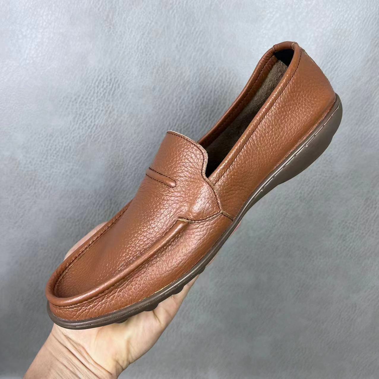 Low-Top Round Toe Men's Leathe - đánh giá và giá Men'S Shoes Clearance Sale