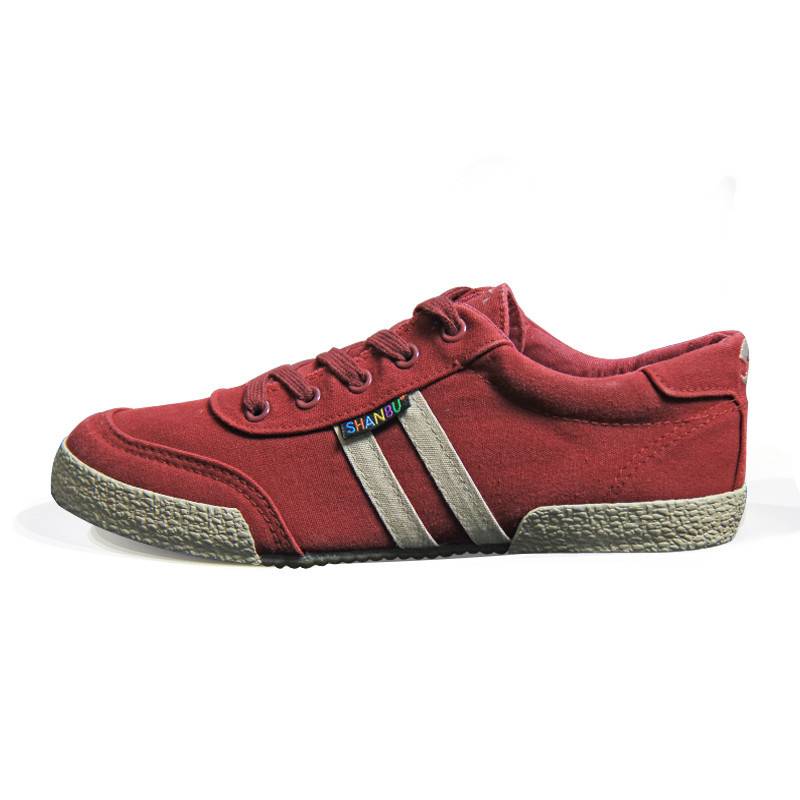 Hot Sale Summer Red Canvas Sho - đánh giá và giá Men Shoes Red Tape
