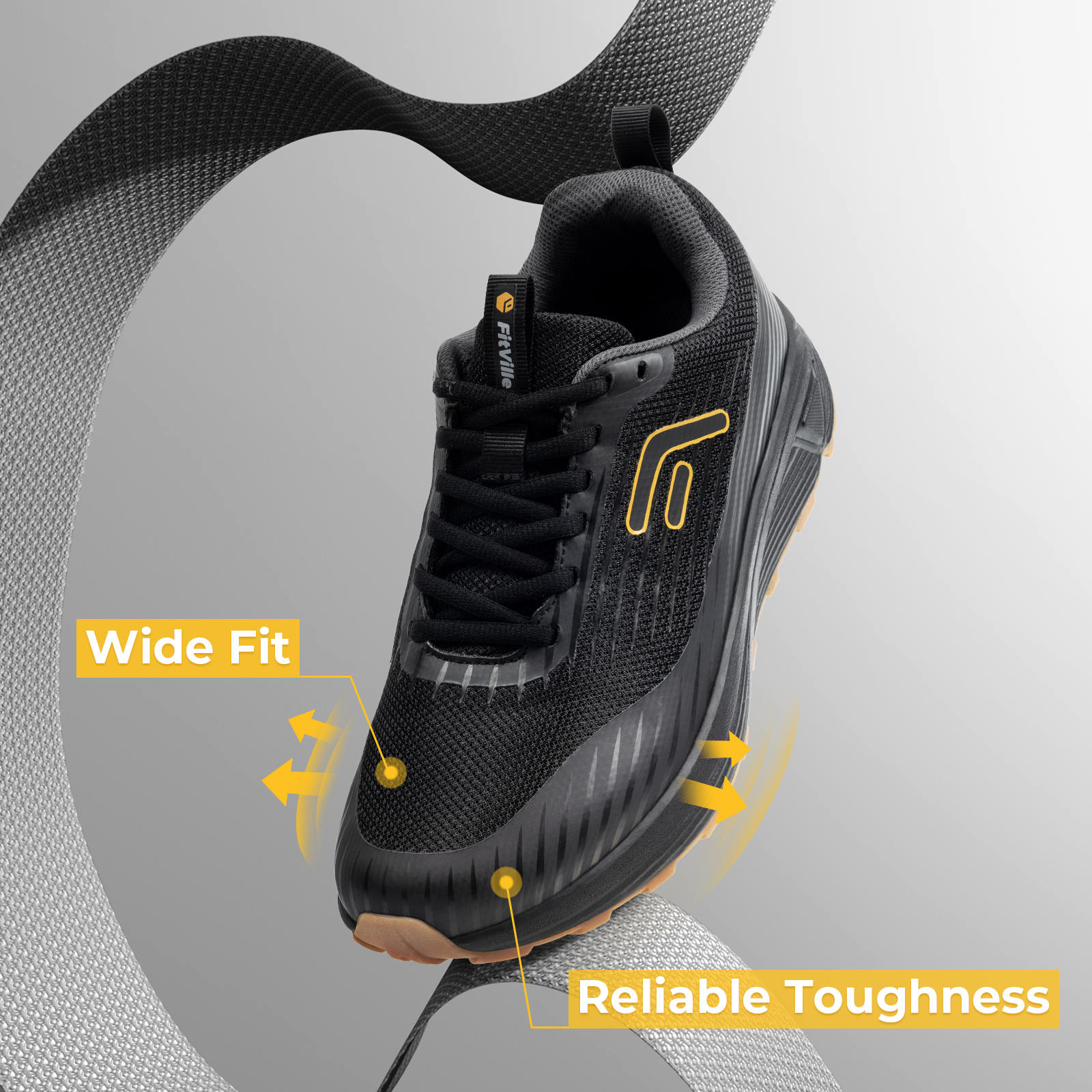 Fittington Men’s Sports Shoes  - đánh giá và giá Men'S Shoes Wide Width
