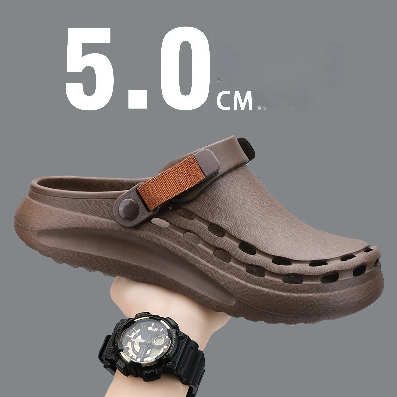 Quick-Dry EVA Solid Color Mens - đánh giá và giá Men'S Shoes Daily Use