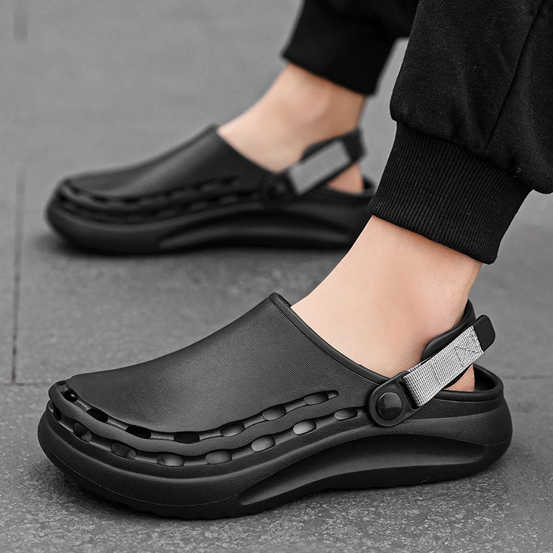 Quick-Dry EVA Solid Color Mens - đánh giá và giá Men'S Shoes Daily Use