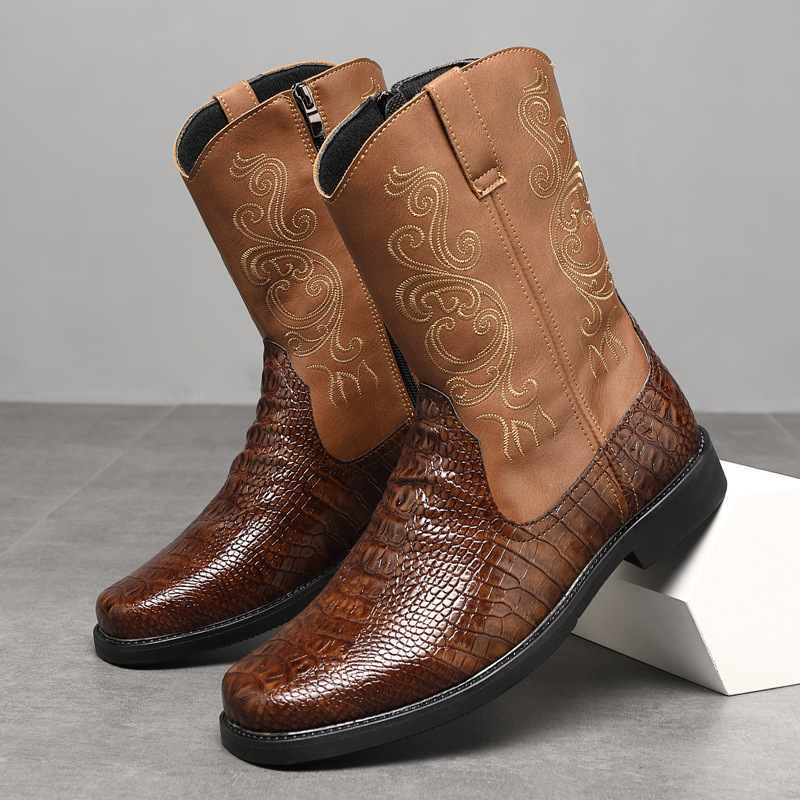 Men's Wide Width Tall Cowboy B - đánh giá và giá Men'S Shoes Wide Width