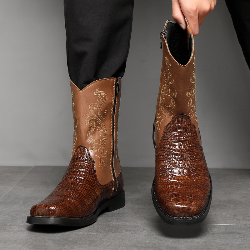 Men's Wide Width Tall Cowboy B - đánh giá và giá Men'S Shoes Wide Width