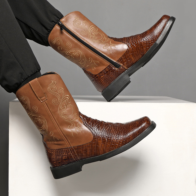 Men's Wide Width Tall Cowboy B - đánh giá và giá Men'S Shoes Wide Width