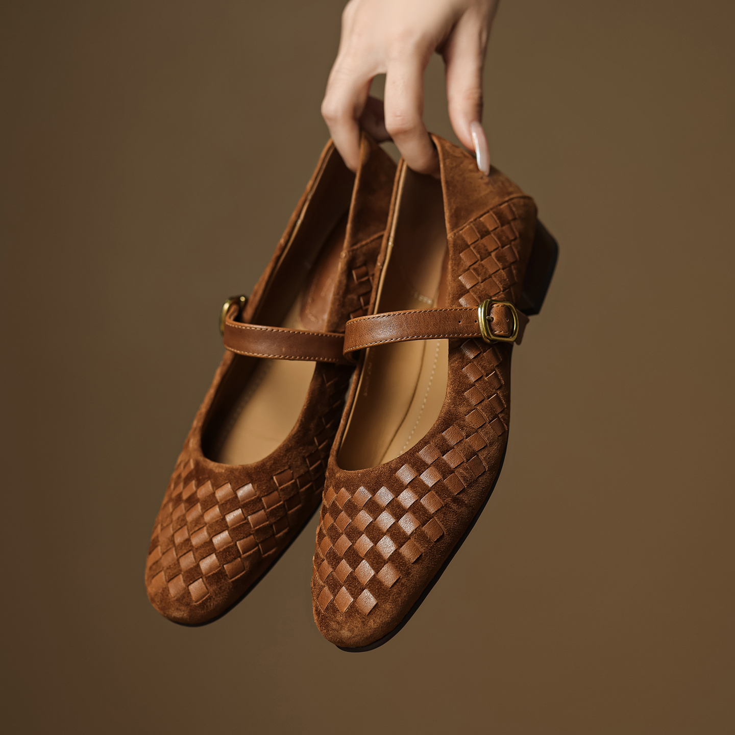 Handmade Genuine Woven Texture - đánh giá và giá Men Shoes On