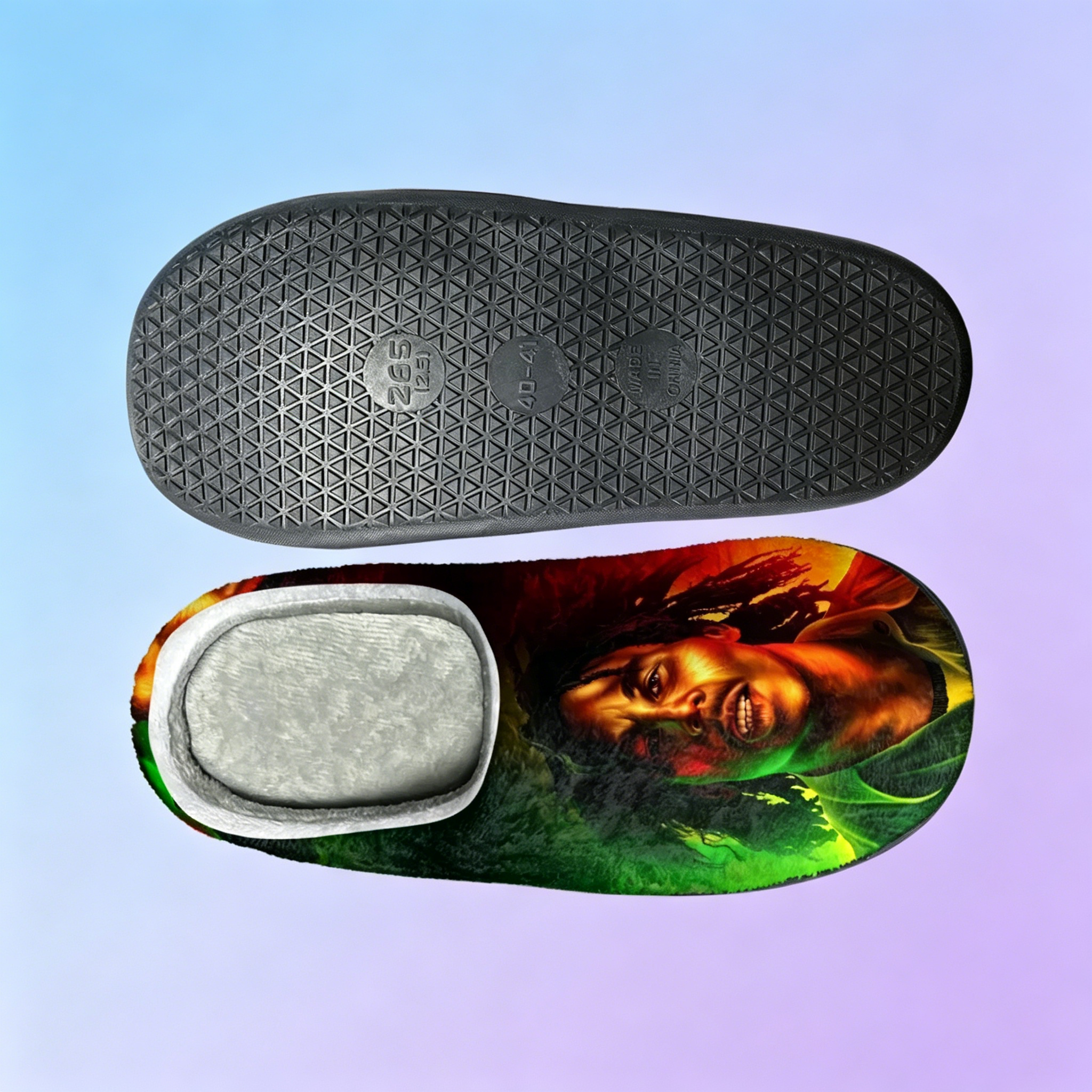 Bob Marley Quote Themed Custom - đánh giá và giá Men Shoes Quotes
