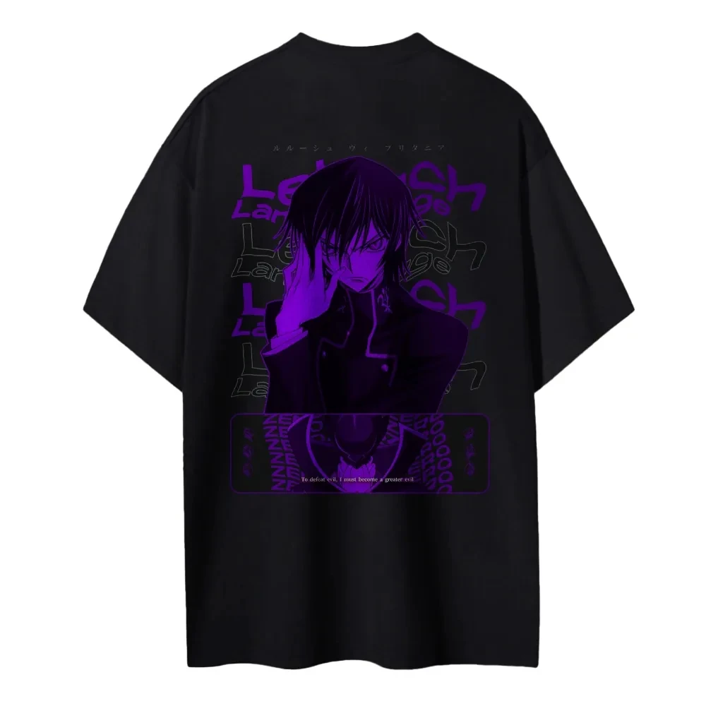 New Code Geass T-Shirt Lelouch - đánh giá và giá Men Shoes Quotes