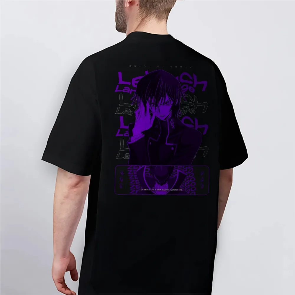New Code Geass T-Shirt Lelouch - đánh giá và giá Men Shoes Quotes