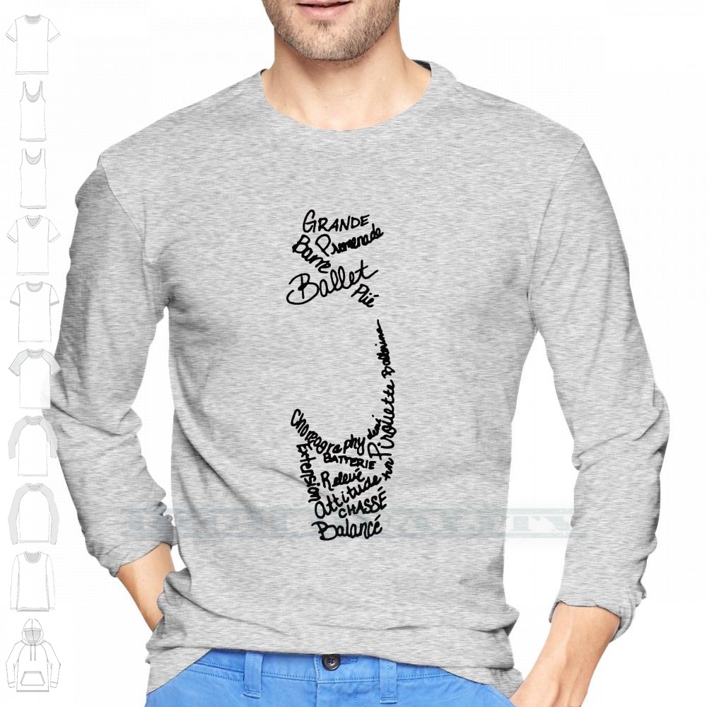 Pointe Shoe Ballet Shirt 100%  - đánh giá và giá Men Shoes Quotes