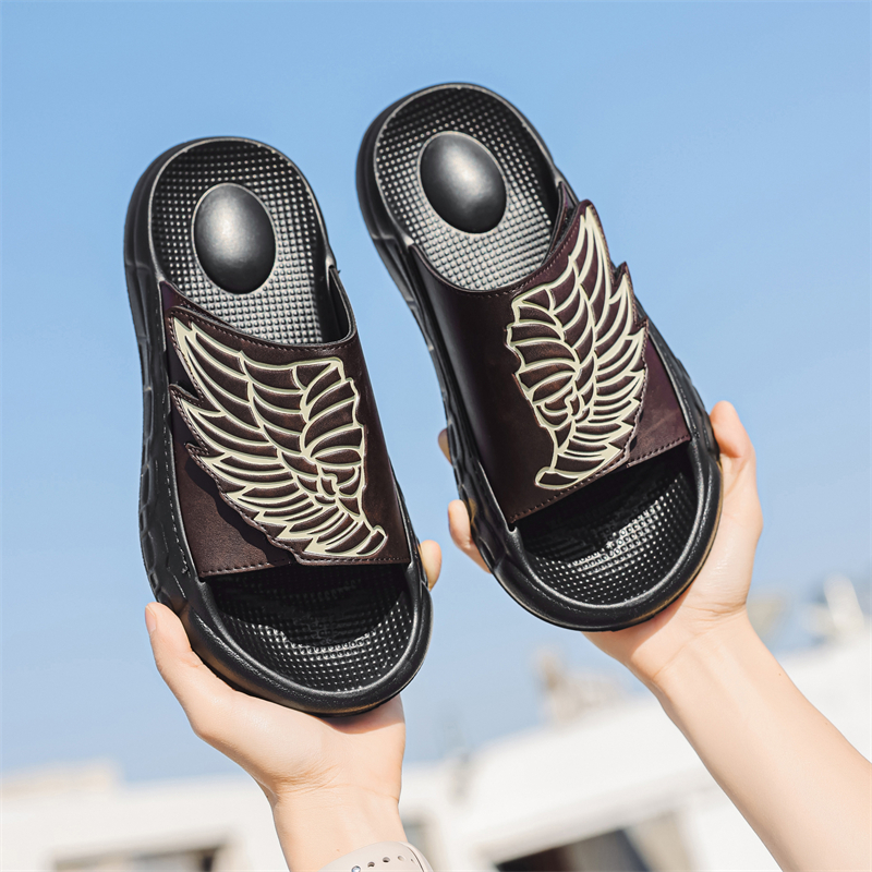 Mens Slide Slippers Adjustable - đánh giá và giá Men Shoes Velcro